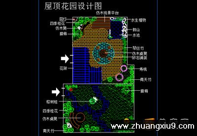 屋顶花园设计图